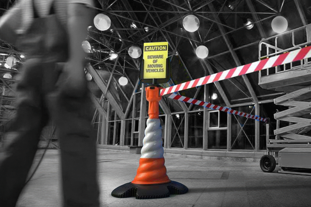 bariery mobilne magazynowe